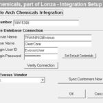 Enable Arch Chemicals Integration