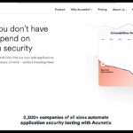 Acunetix vulnerability scan result