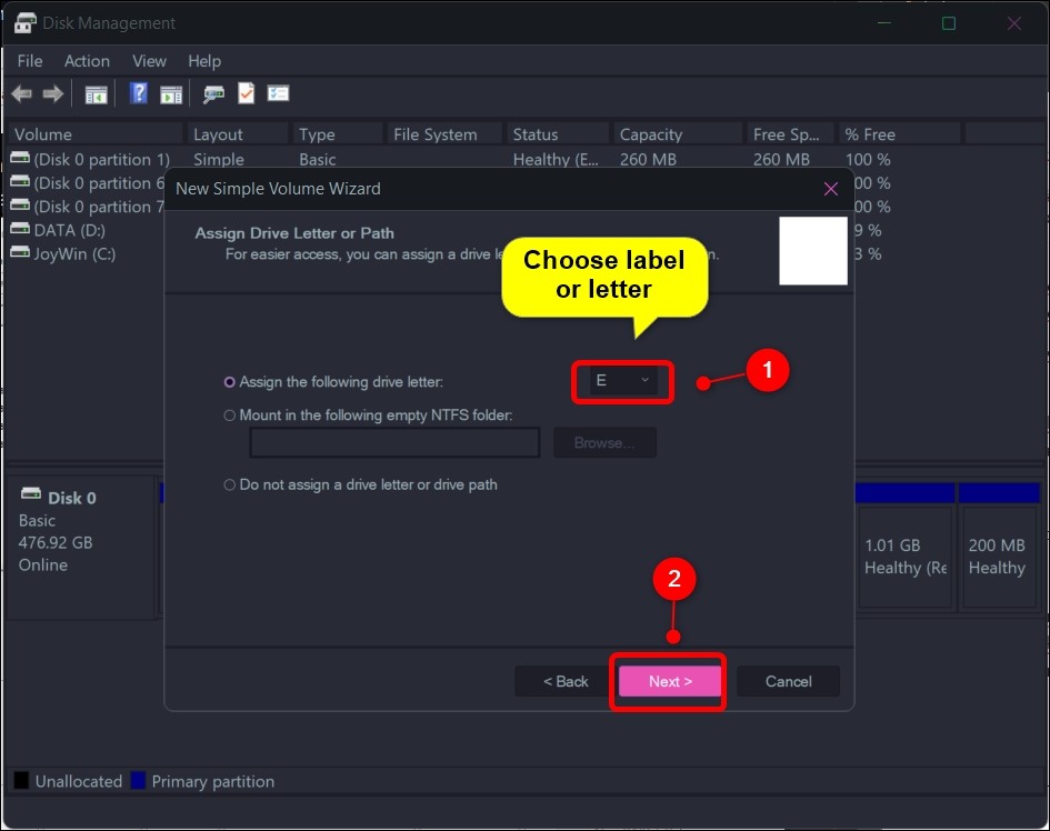 Preparing a USB flash drive for Windows installation
