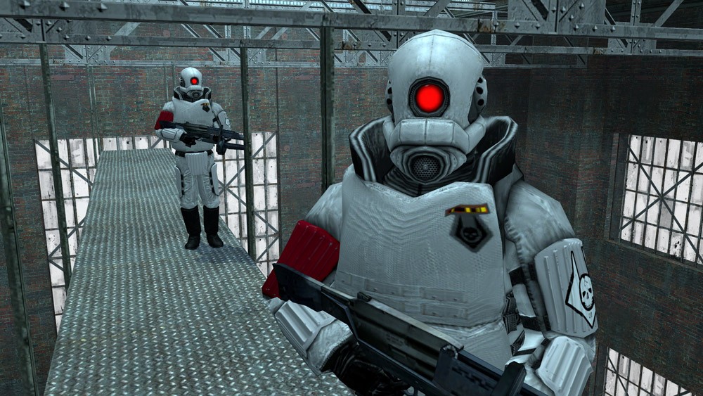 View of a town in Rage, demonstrating the game's open-world setting and detailed environment