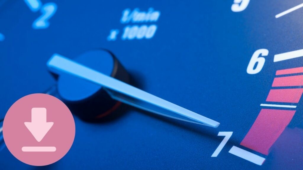 Checking internet download speed using speedtest.net