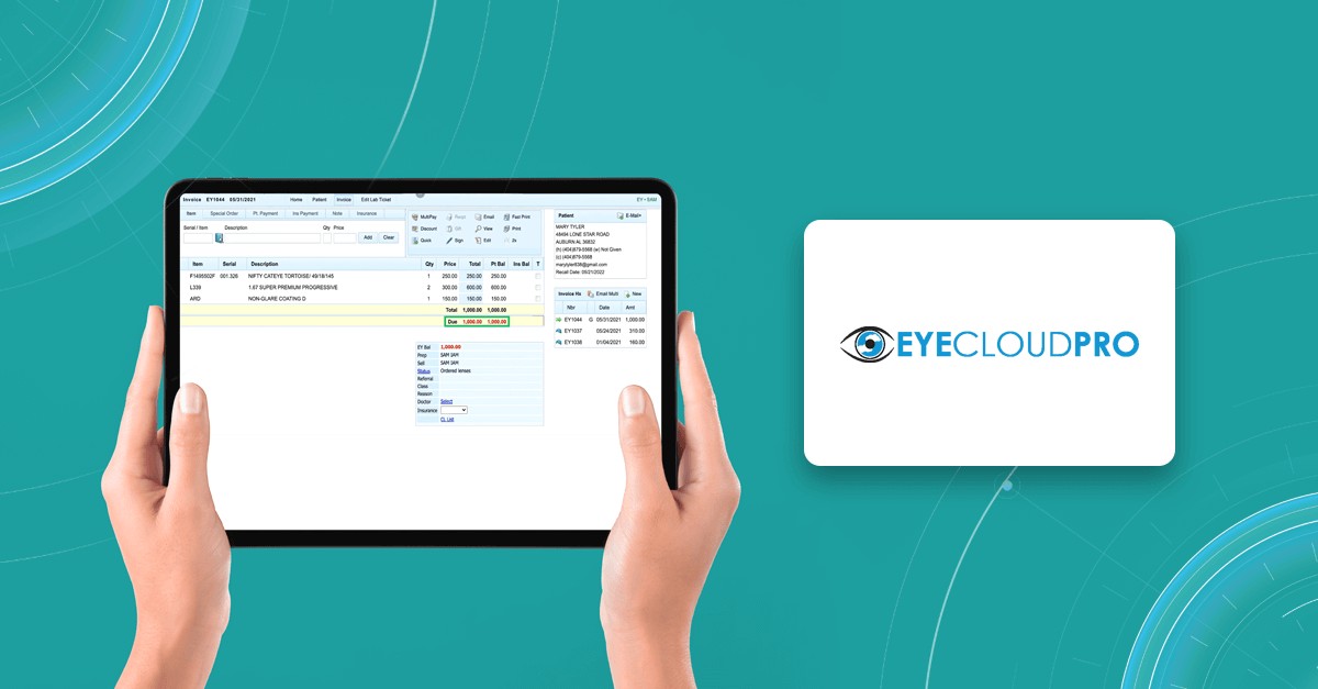 Software options for managing eye care offices
