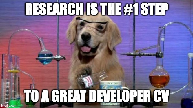 The better your research, the more relevant you CV and LinkedIn will be