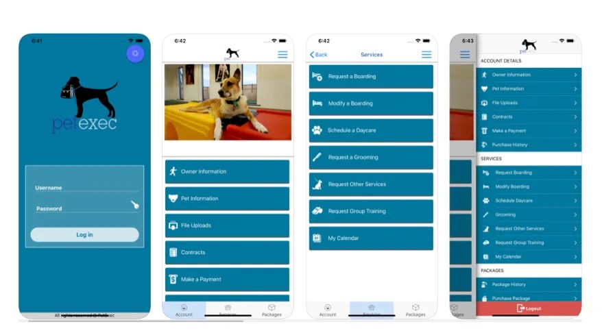 Advanced features on pet day care software