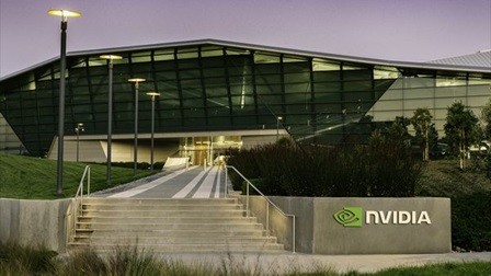 NVIDIA Office showcasing a high-tech workspace designed for innovation and collaboration