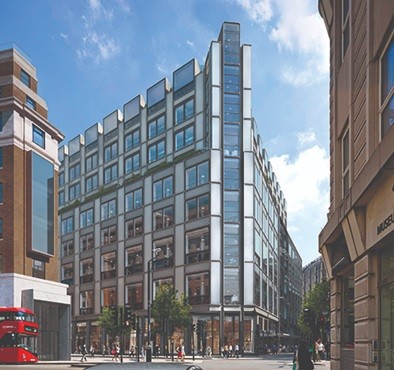 McKinsey and company’s London office interior featuring modern design and collaborative spaces