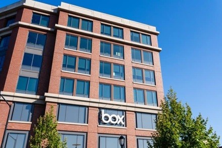 Box workspace highlighting a modern, open-plan design for collaboration