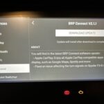 CarPlay display screen