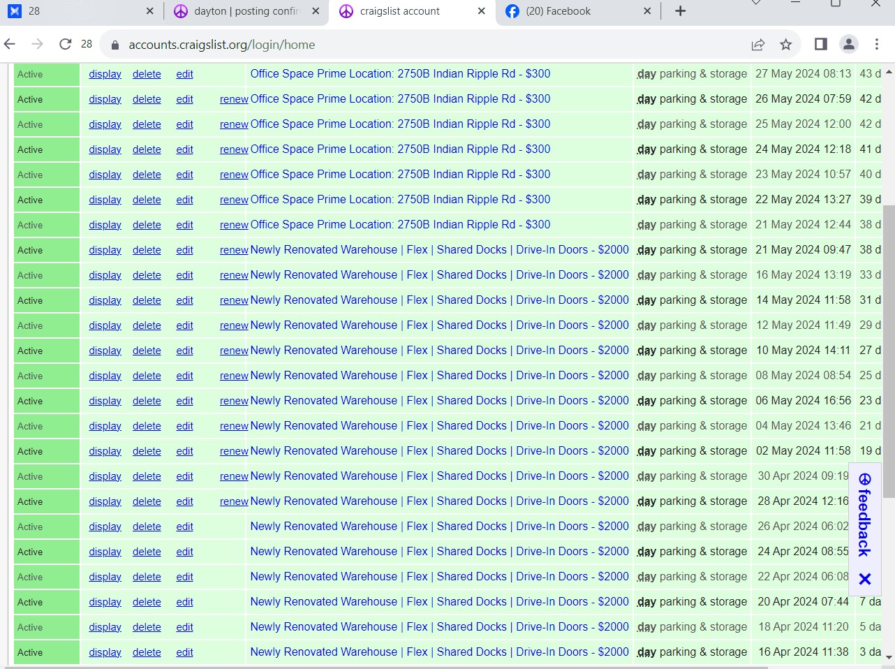 Automated Scheduling and Posting