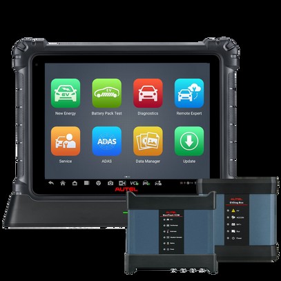 Autel Maxisys Ultra EV Electric Vehicle Car Diagnostic Tool With VCMI and EVDiag Box