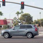 Self-driving car using sensors