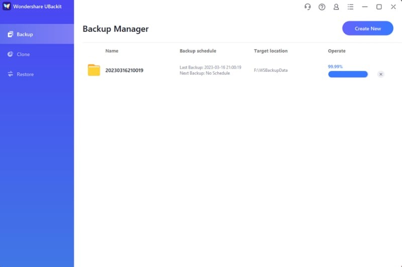 memulai proses backup