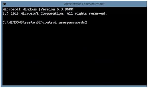 Bypassing Windows 8 Password with CMD