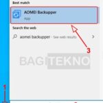 Creating a system image backup