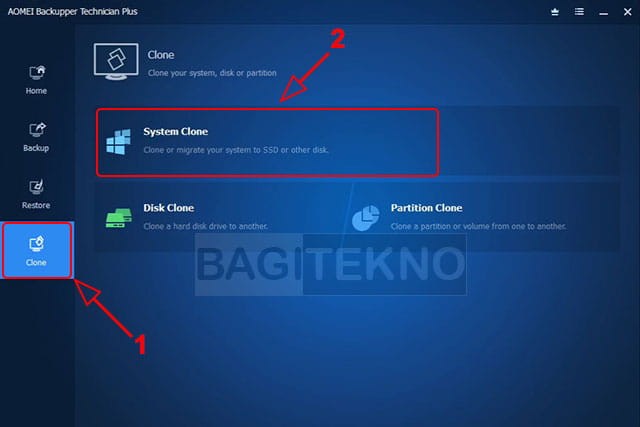 Creating a recovery drive