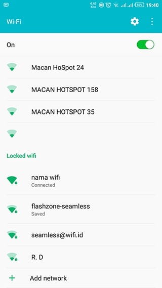 sharing internet connection
