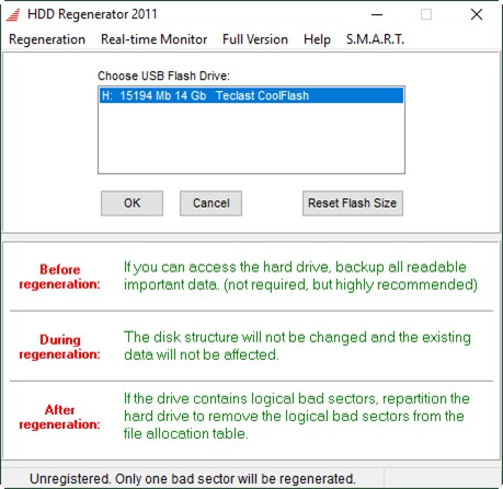 membuat drive yang dapat di-boot pada hdd regenerator