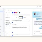 Customization in Tidio's customer service software