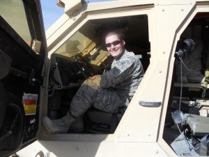 Dan Schaub in military uniform