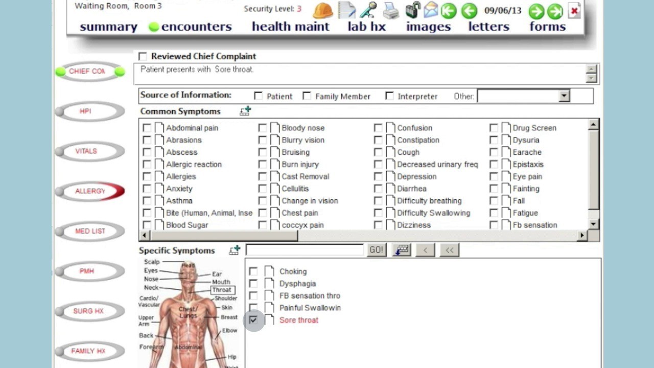 urgent care EMR Software