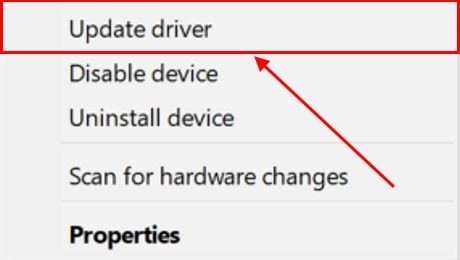 Updating the driver