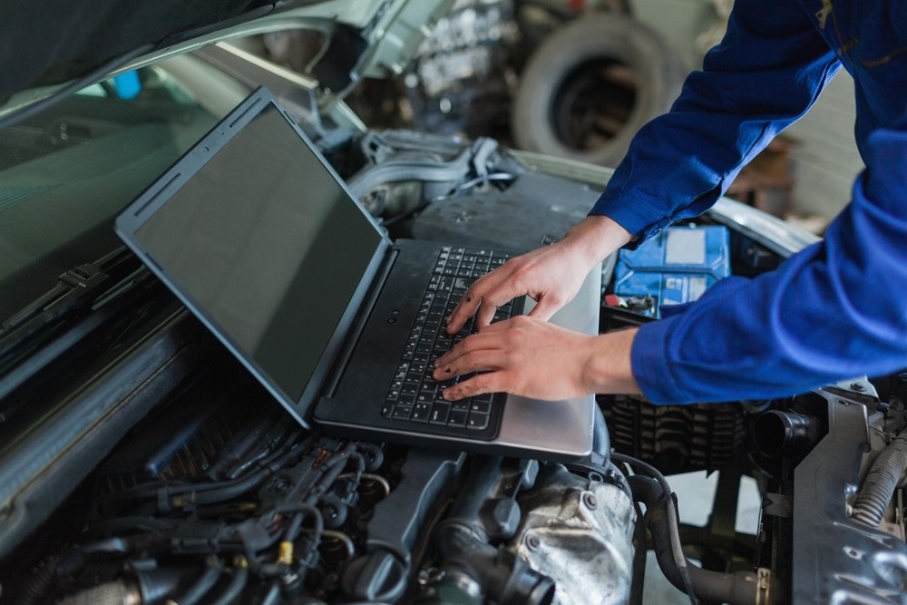 Car Coding Software Interface