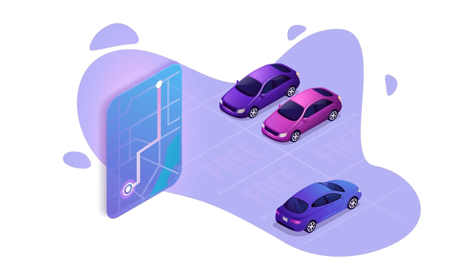 Parking guidance system display