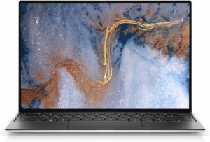 Dell XPS 13 laptop showcasing its sleek design