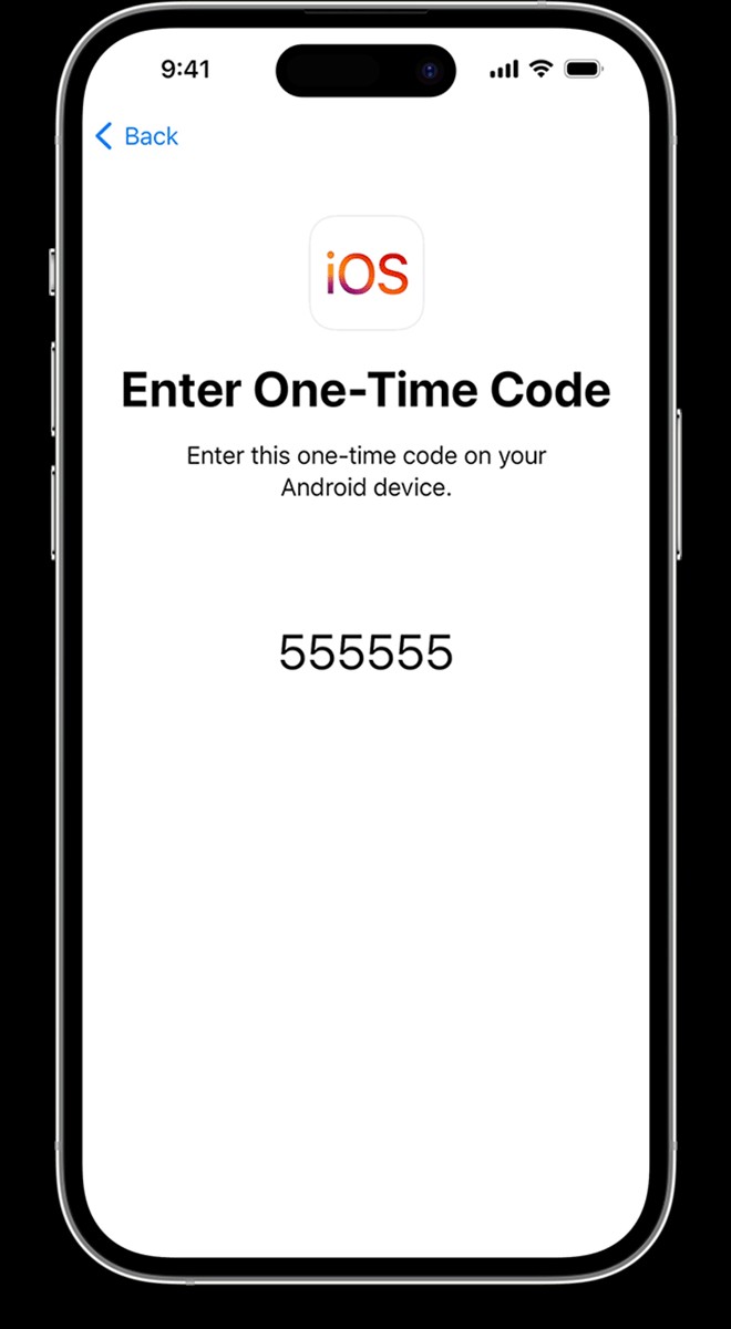 A one-time code to connect devices