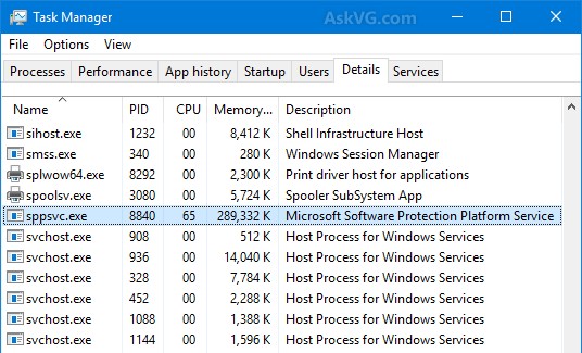 Windows Software Protection Platform Service