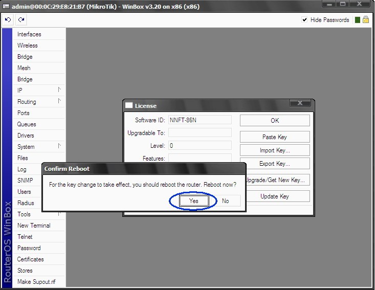 Mikrotik RouterOS Level 6 License