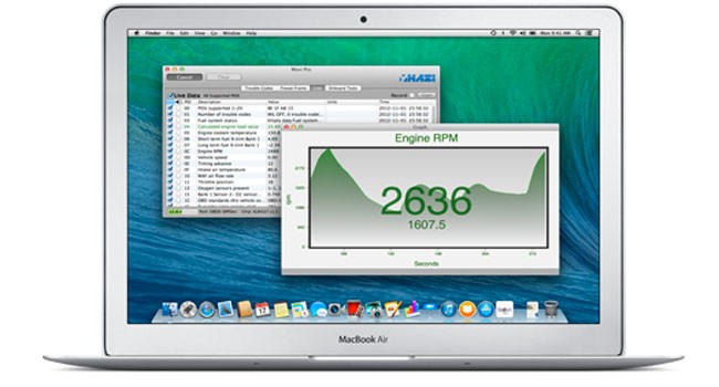 Movi Mac OBD2 software app