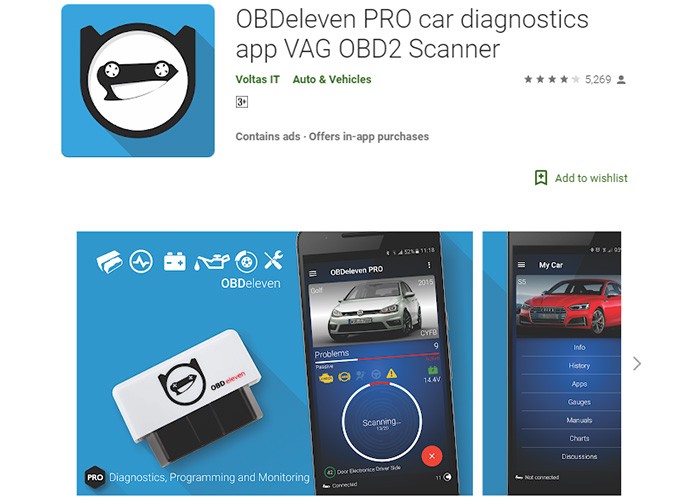 OBDeleven Interface