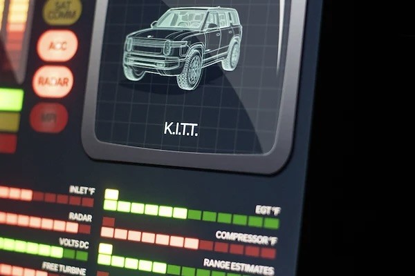 KITT center screen.