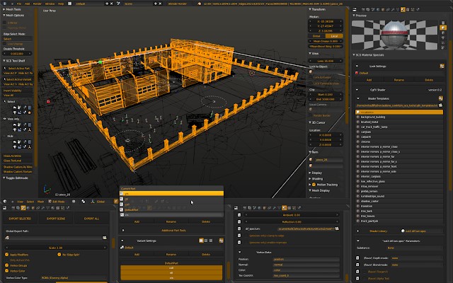 PrismTools for Blender garage 01