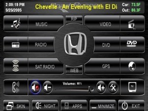 Roadrunner car PC interface