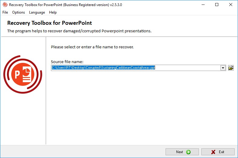 repair powerpoint file online