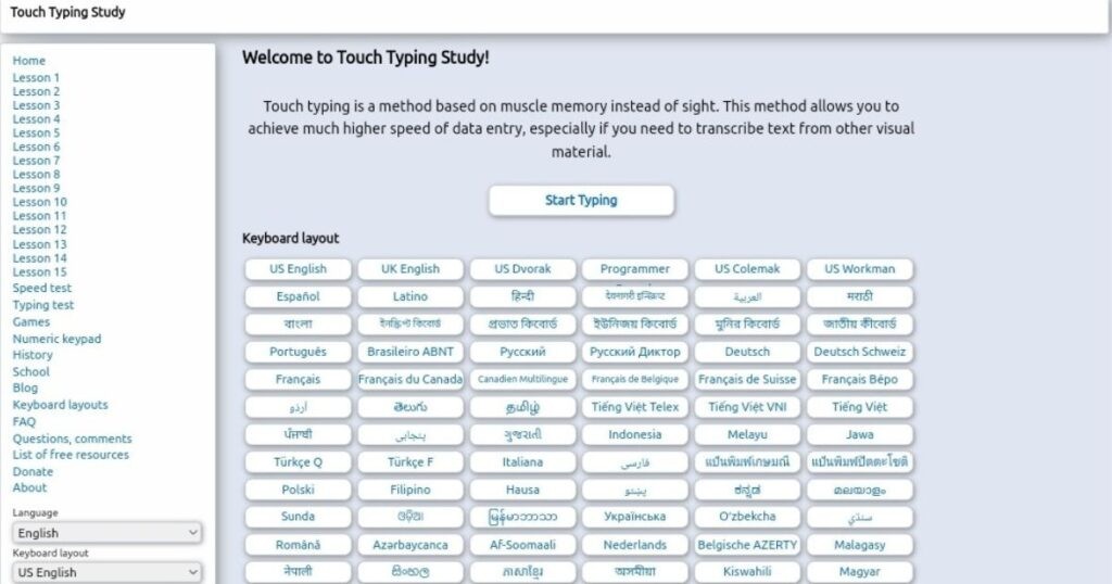 Interactive Learning With Typing Study.com