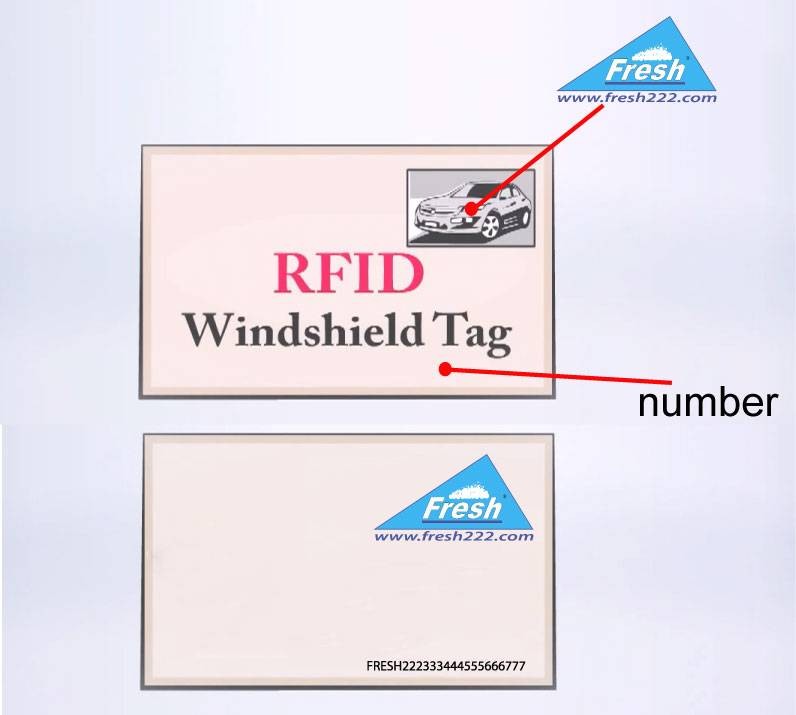 Tag parking RFID UHF