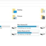Selecting the USB drive